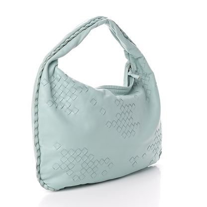 Bottega Veneta Nappa Intrecciato Medium Veneta Hobo Seafoam 2 of 7
