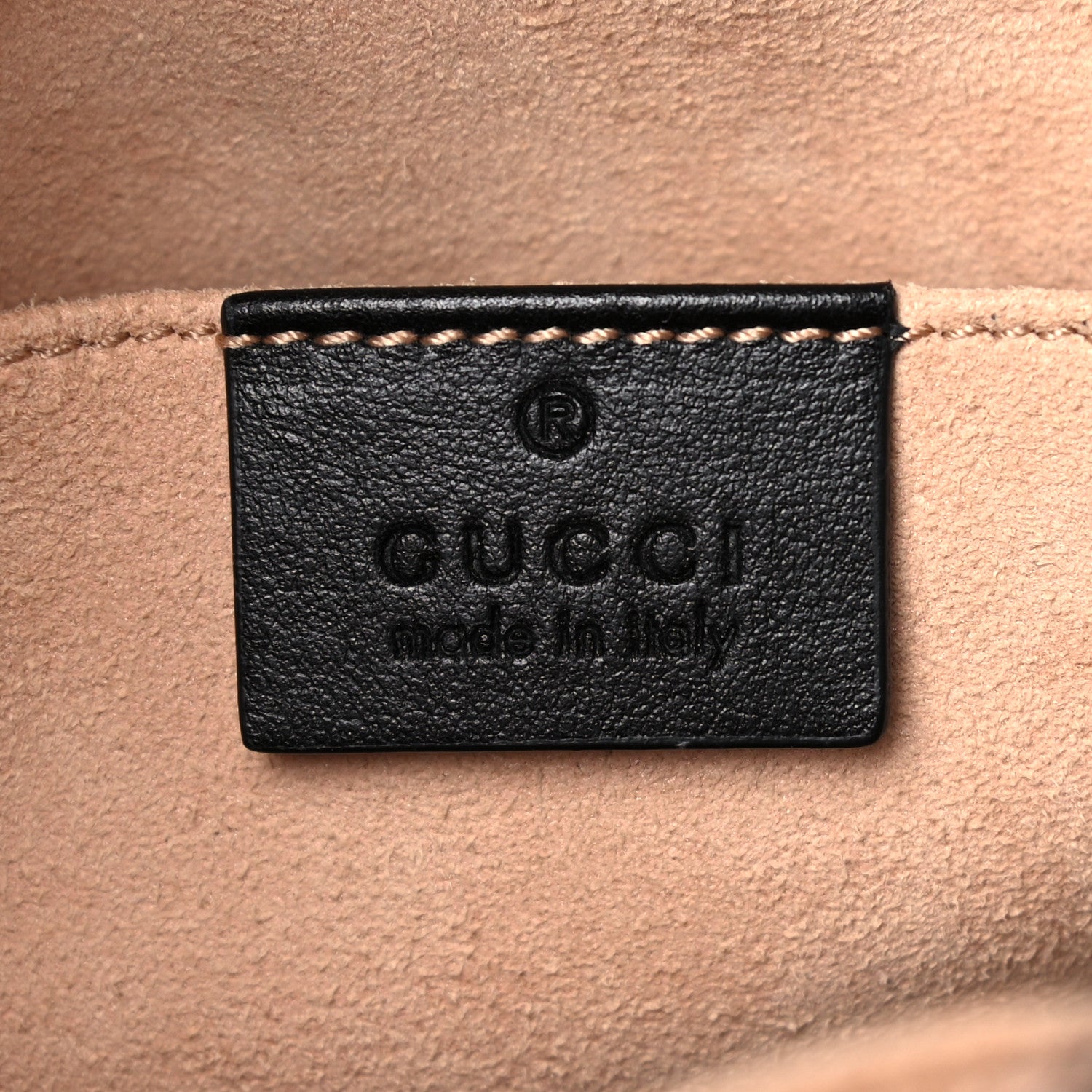 Gucci Calfskin Matelasse GG Marmont Backpack Black 6 of 12