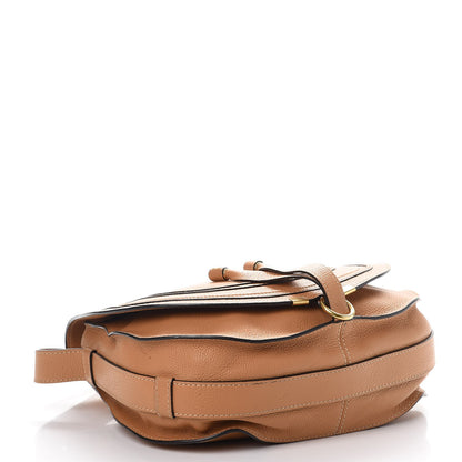 Chloe Calfskin Medium Marcie Round Crossbody Bag Nut 4 of 14