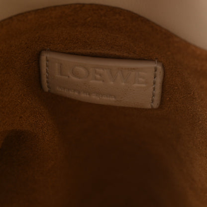 Loewe Mellow Nappa Medium Donut Chain Flamenco Knot Clutch Sea Salt 6 of 11