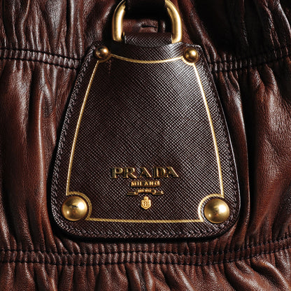 Prada Nappa Gaufre Antik Tote Noce 6 of 10