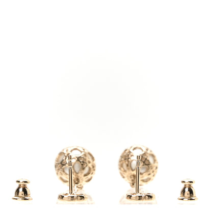 Christian Dior Pearl Secret Cannage Mise En Dior Tribales Dangle Earrings Gold 3 of 3
