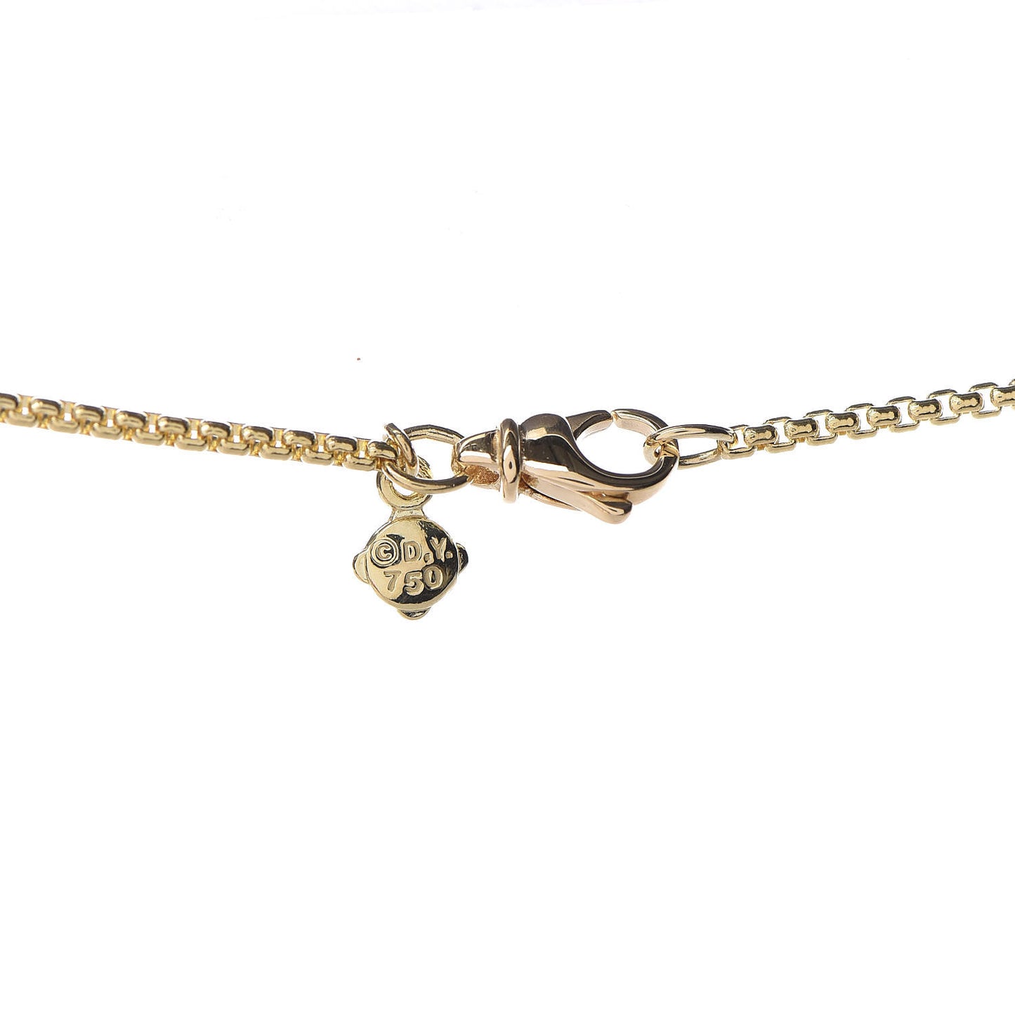 18K Yellow Gold Diamond Pink Tourmaline Albion Pendant Necklace