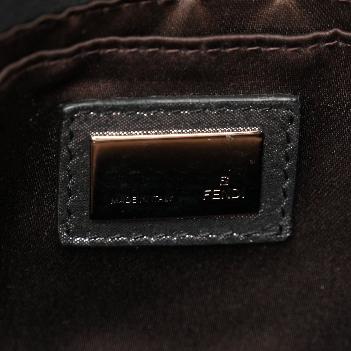Metallic Calfskin Mia Pochette Silver