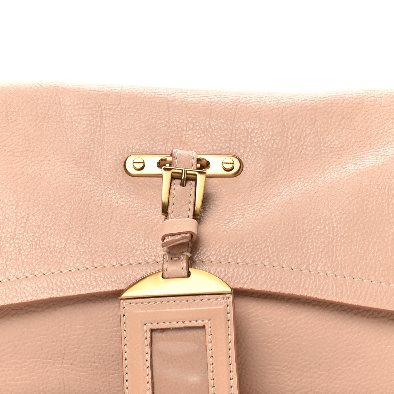 Prada Vitello Daino Shoulder Bag Sabbia 7 of 9
