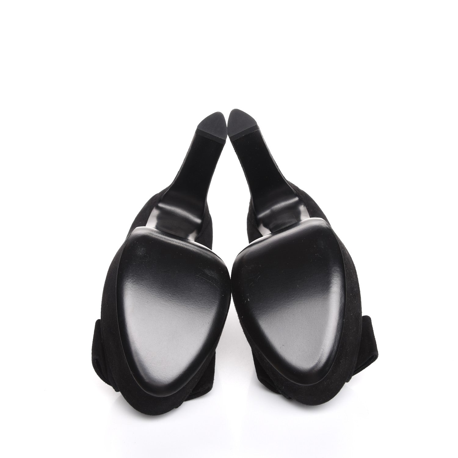 Louis Vuitton Suede Last Dance Pumps Heels 38.5 Black 5 of 8