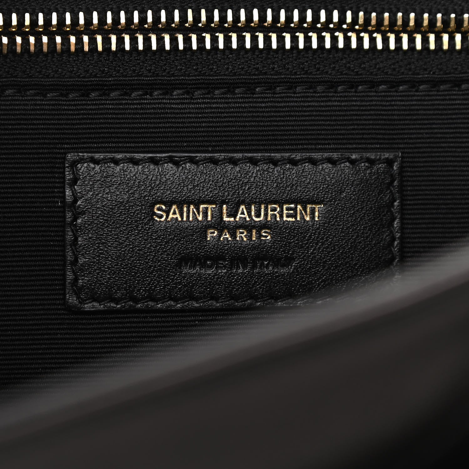 Saint Laurent Lambskin Matelasse Monogram Medium Niki Chain Satchel Black 6 of 10