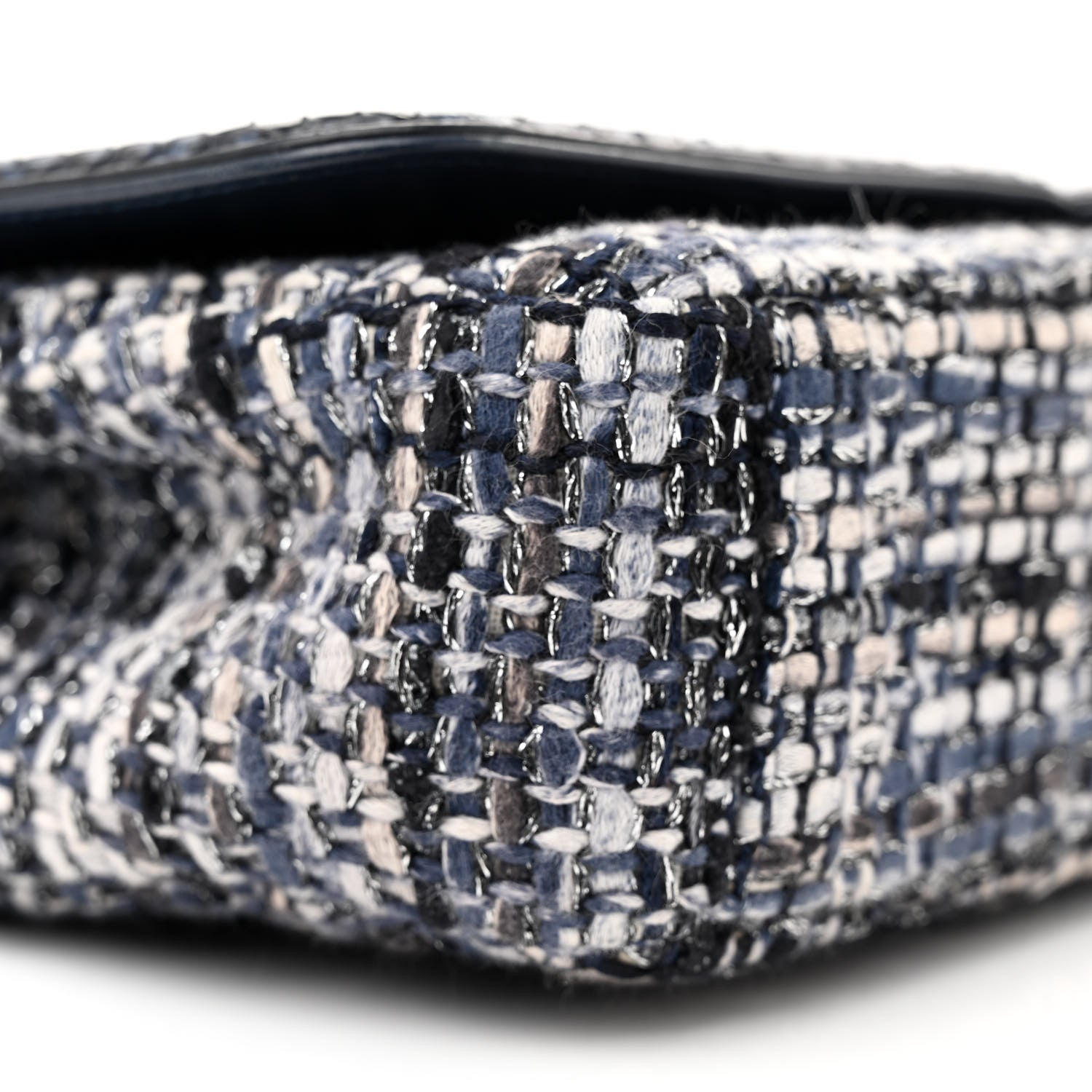 Chanel Tweed Snakeskin Quilted Medium CC Filigree Flap Multicolor 9 of 11