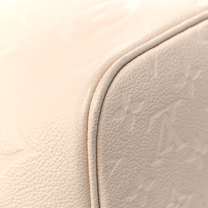 Louis Vuitton Empreinte Monogram Giant Neverfull MM Cream 9 of 10