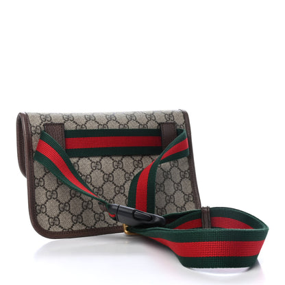 Gucci GG Supreme Monogram Neo Vintage Web Belt Bag Brown 2 of 4