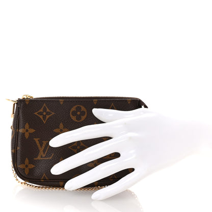 Louis Vuitton Monogram Mini Pochette Accessories 2 of 7