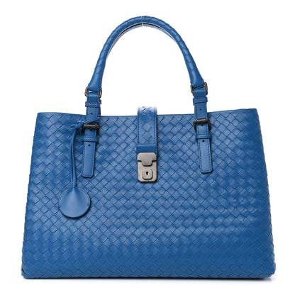 Bottega Veneta Nappa Intrecciato Medium Roma Tote Bleuette 1 of 4