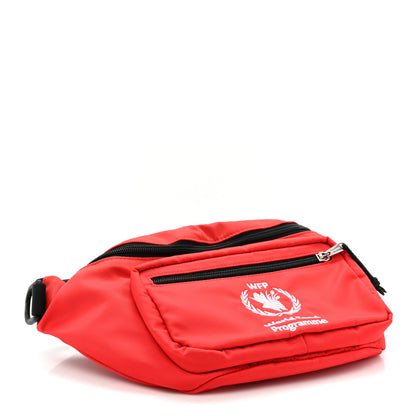 Balenciaga Nylon WFP Belt Bag Red 4 of 9