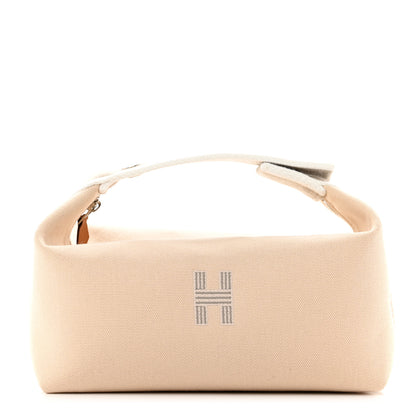 Hermes Canvas Small Bride-A-Brac Pouch Natural 1 of 6