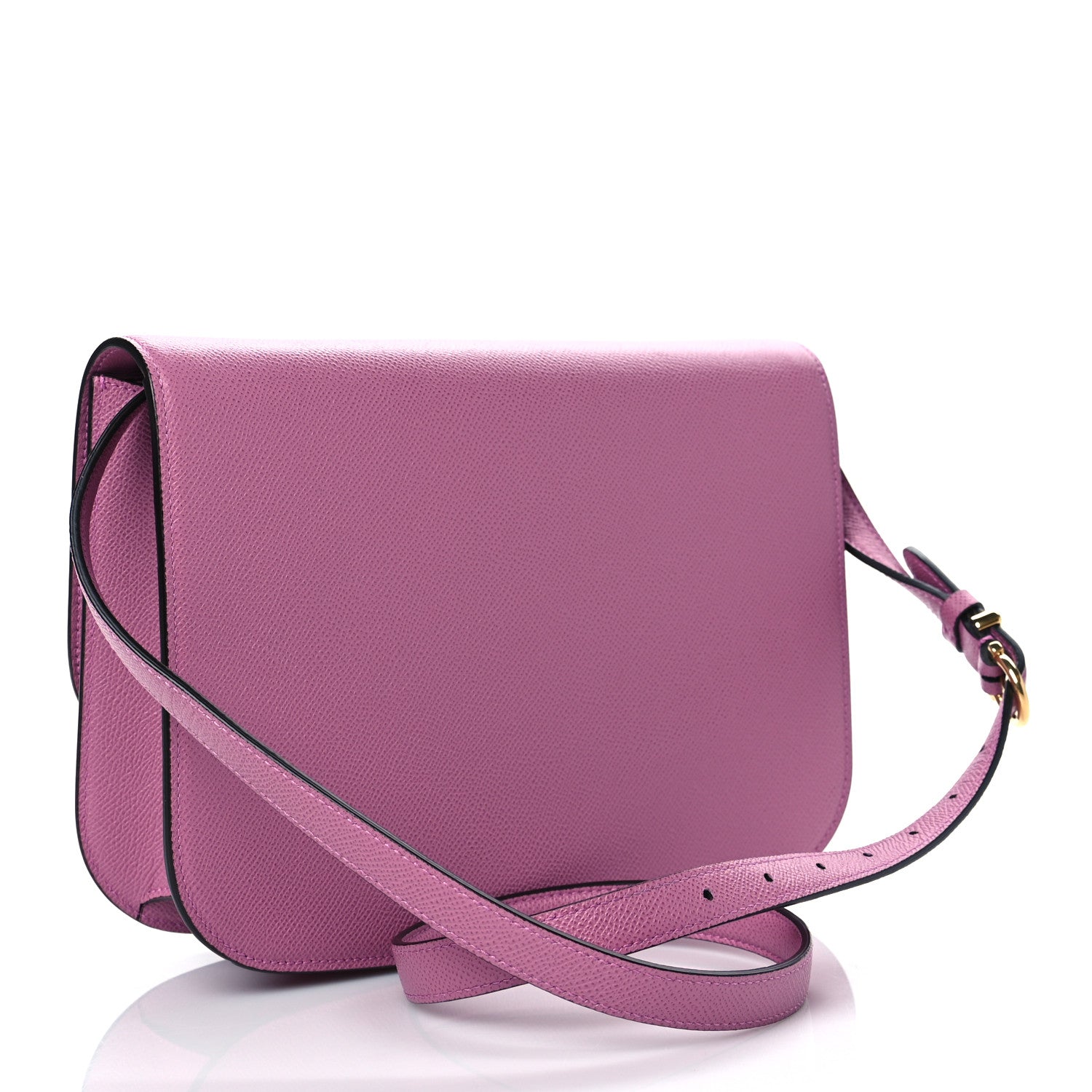 Salvatore Ferragamo Hammered Calfskin Gancini Crossbody Pink 2 of 8