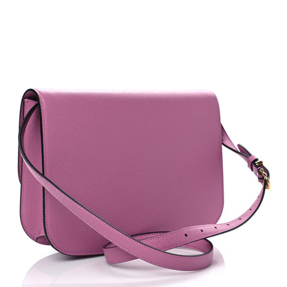 Salvatore Ferragamo Hammered Calfskin Gancini Crossbody Pink 2 of 8