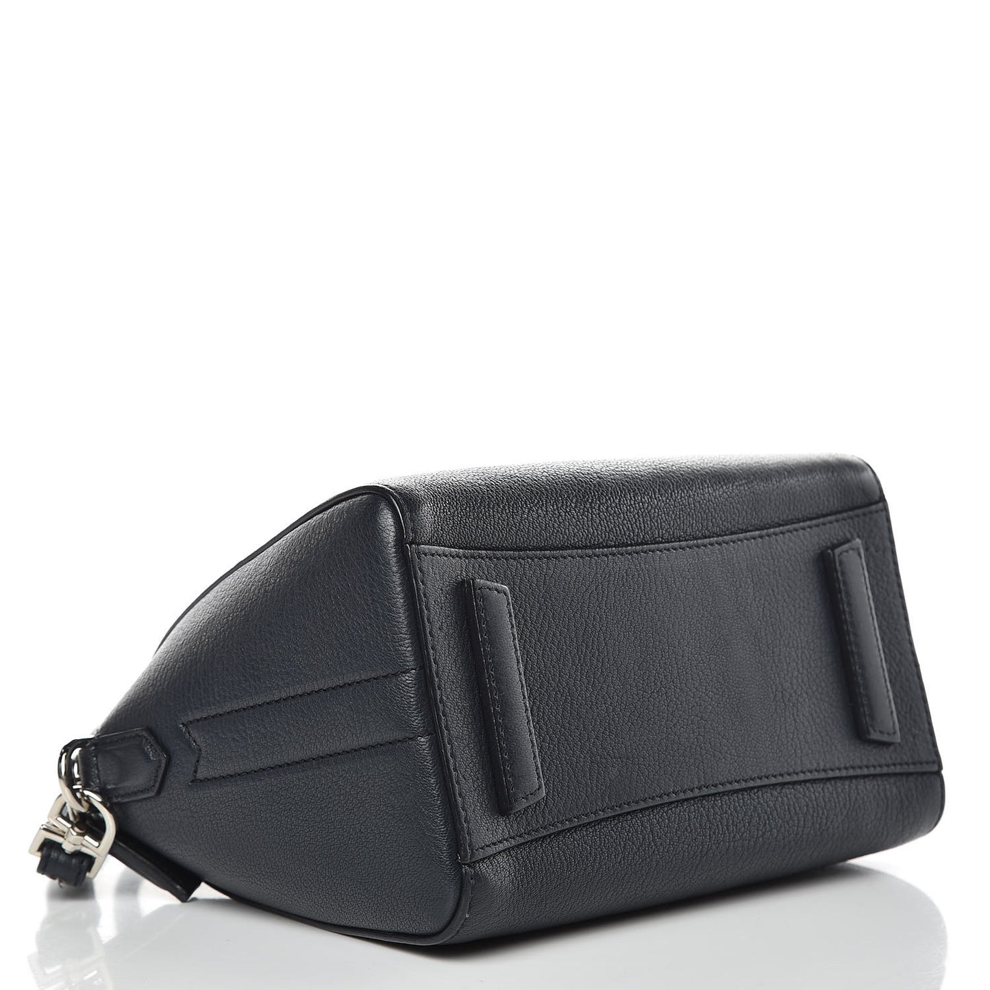 Sugar Goatskin Mini Antigona Navy