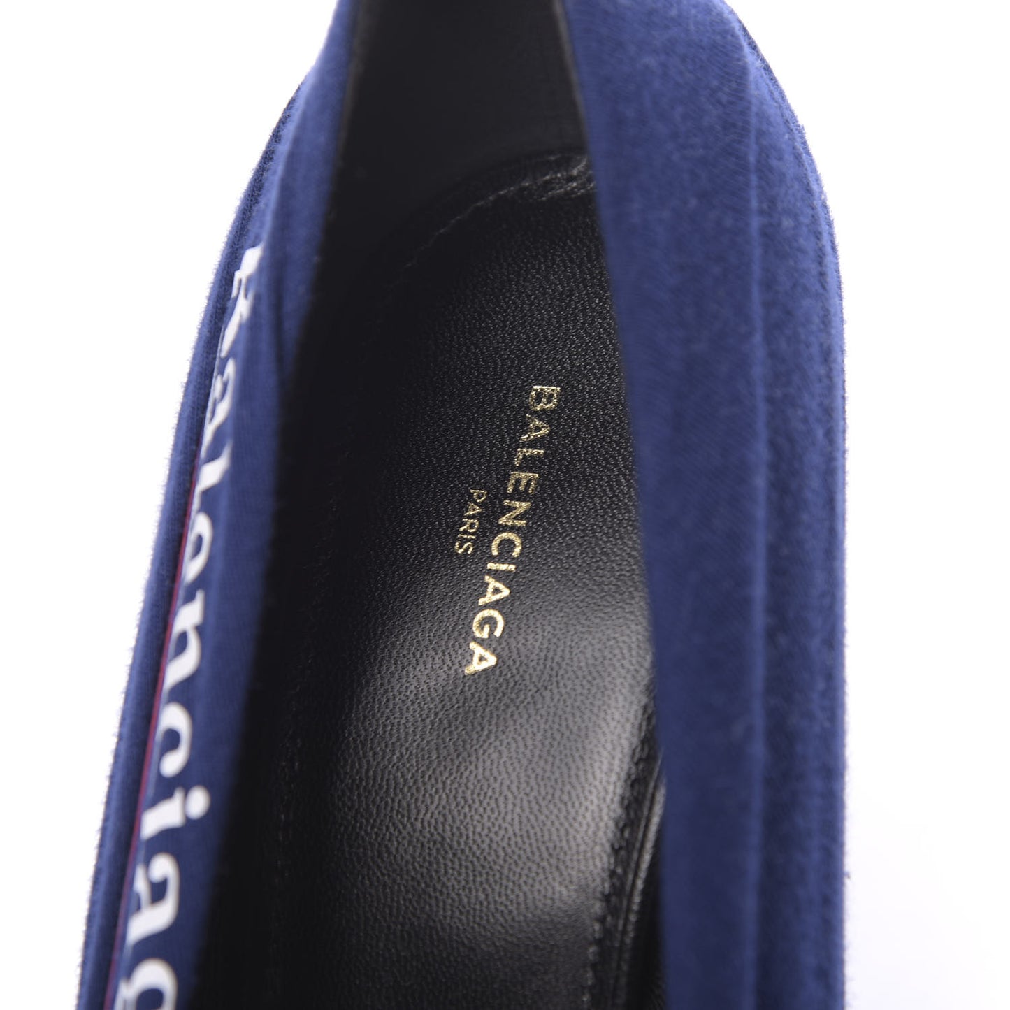 Jersey Crepe Political Campaign Logo Knife 115 Pointed Pumps 40 Pacifique White Rouge