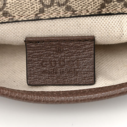 Gucci GG Supreme Monogram Neo Vintage Web Belt Bag Brown 6 of 11