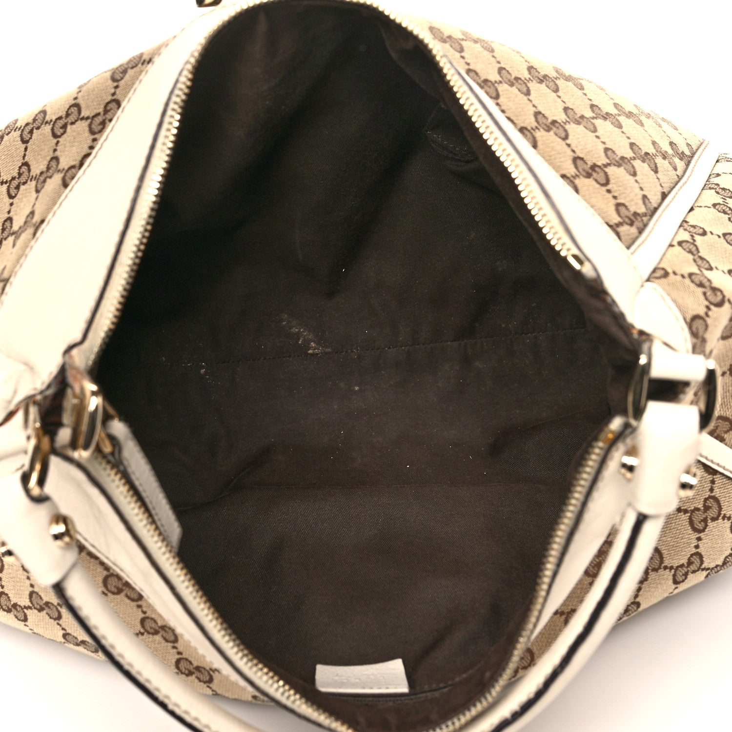 Gucci Monogram Large D Gold Hobo Off White 5 of 15