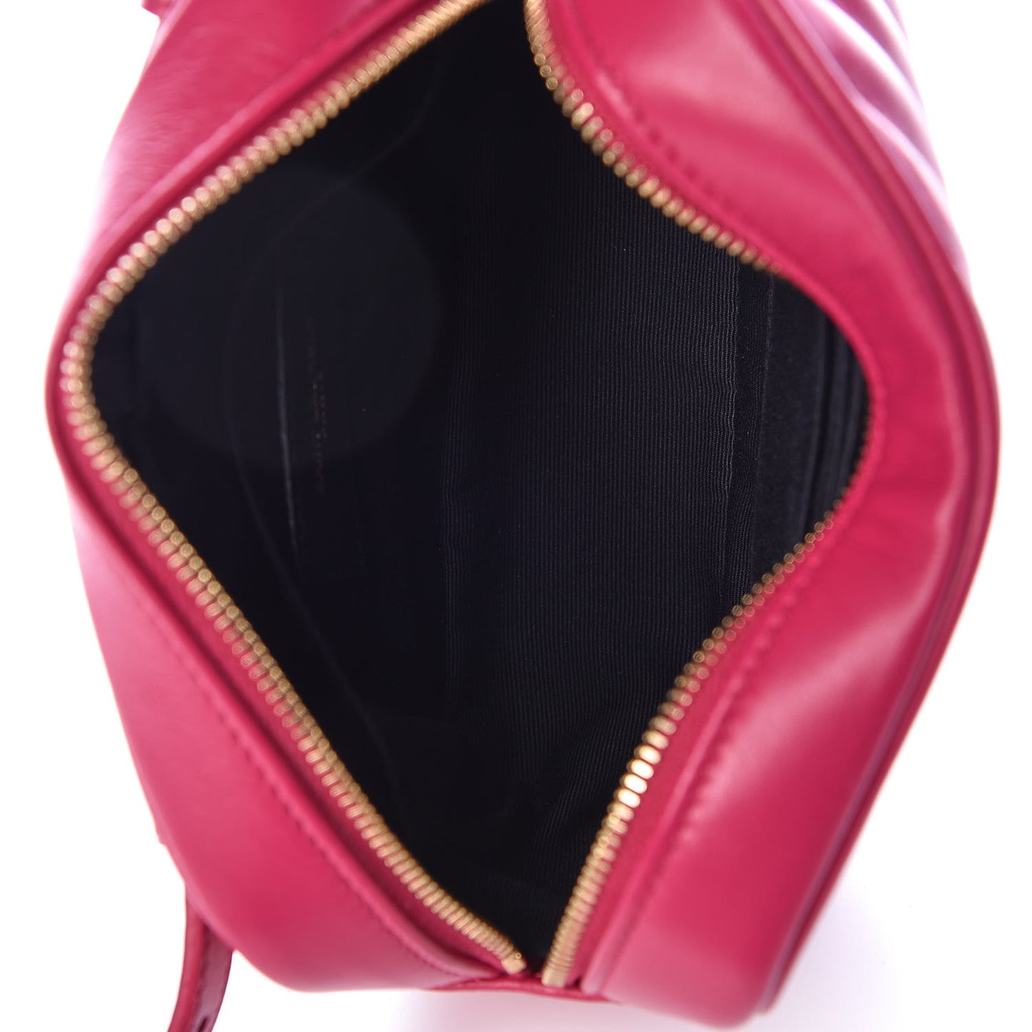 Calfskin Matelasse Monogram Lou Belt Bag Bright Pink