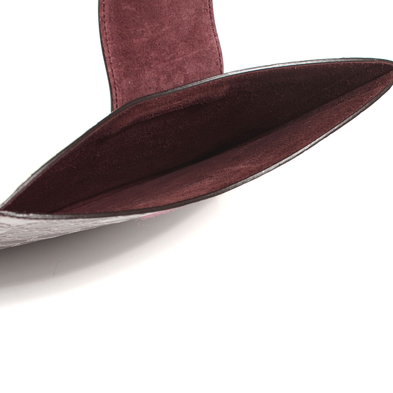 Gucci Shiny Guccissima iPad Case Burgundy 5 of 7