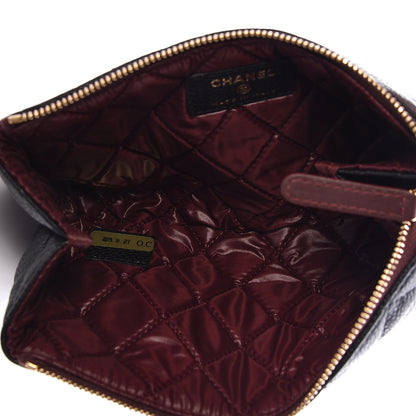 Chanel Caviar Quilted Small Pouch Black 5 of 8
