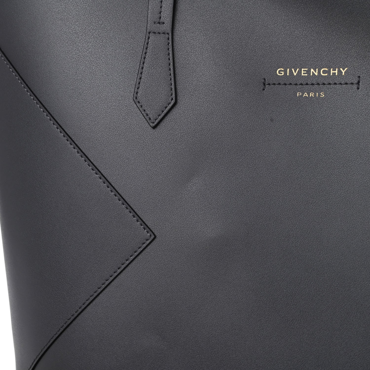 Givenchy Smooth Calfskin Wing Shopper Tote Grey White 12 of 13