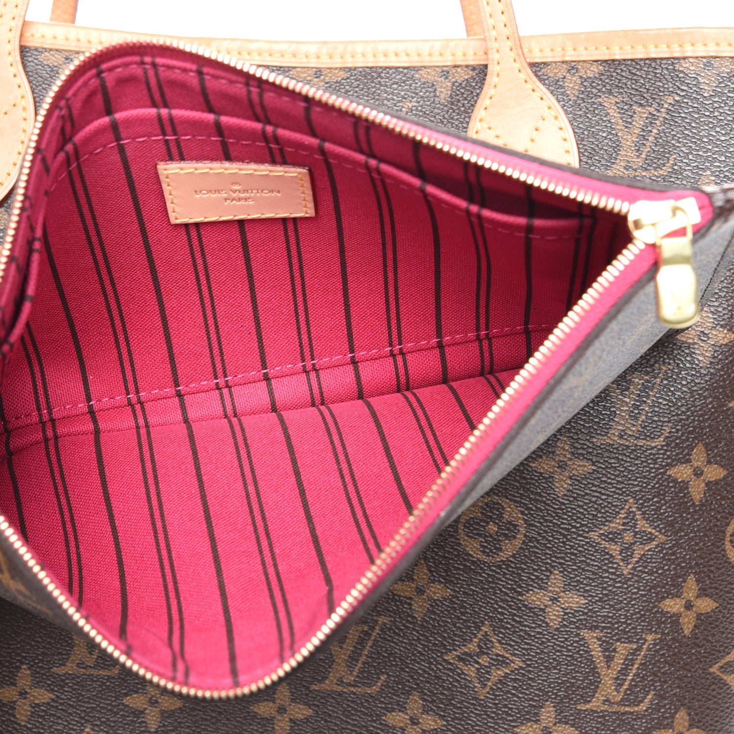 Louis Vuitton Monogram Neo Neverfull MM Pivoine 6 of 9