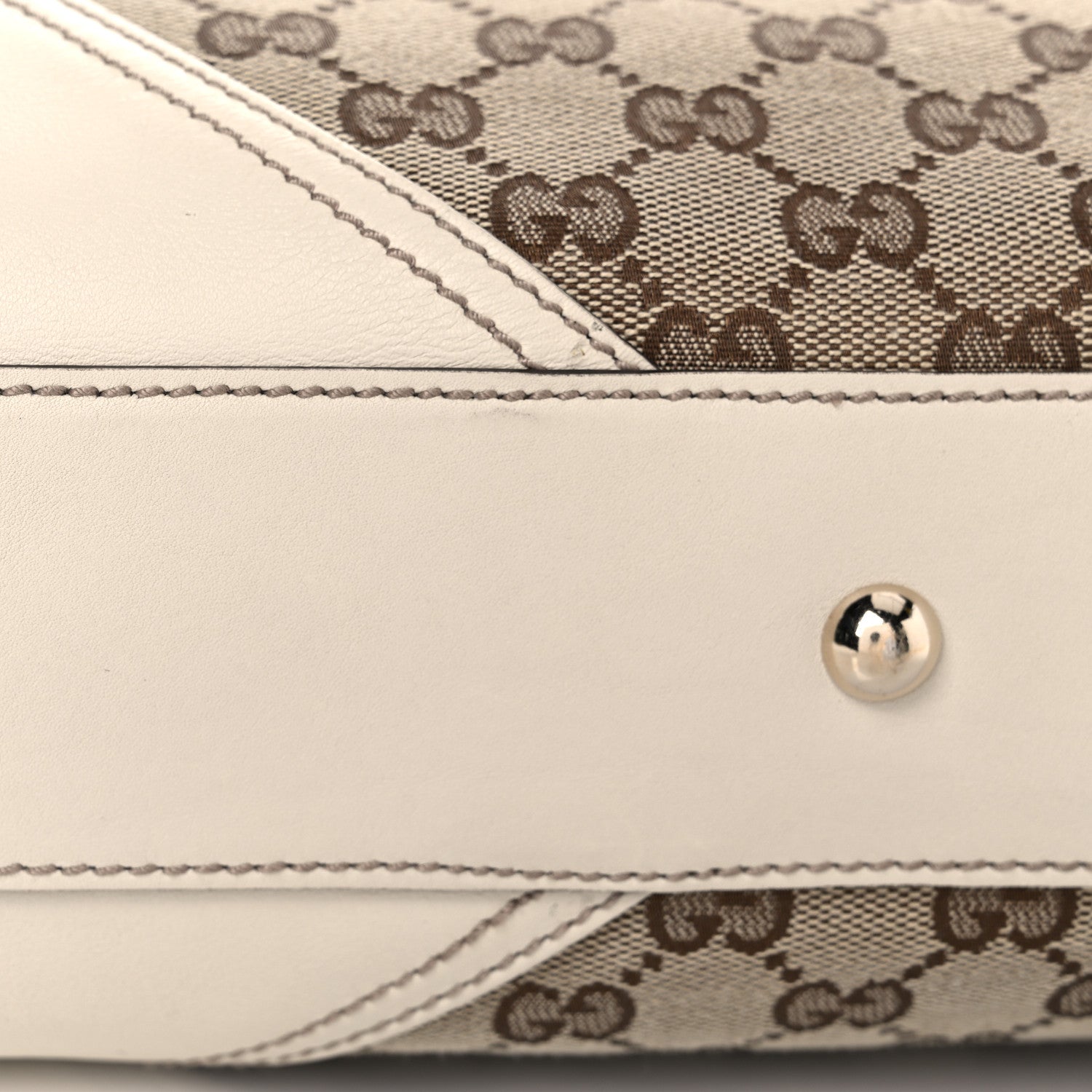 Gucci Monogram Medium New Britt Boston Off White 13 of 21