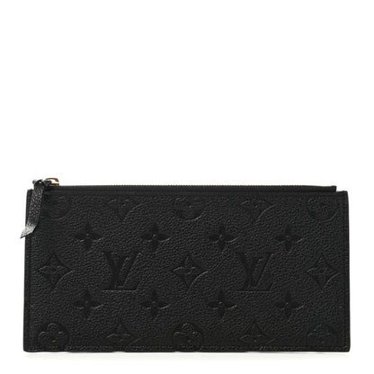 Louis Vuitton Empreinte Felicie Chain Wallet Zippered Insert Black 1 of 6