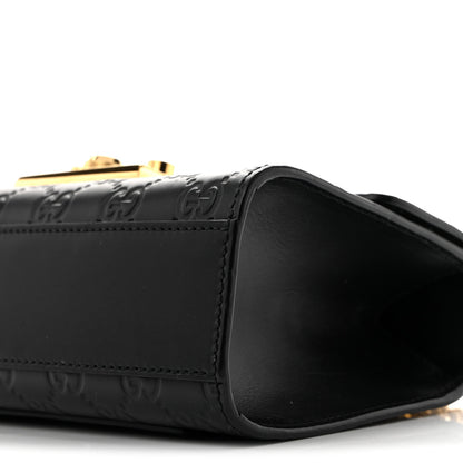 Gucci Guccissima Small Padlock Shoulder Bag Black 12 of 12