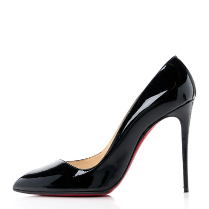 Christian Louboutin Patent Corneille 100 Pumps 38 Black 1 of 11