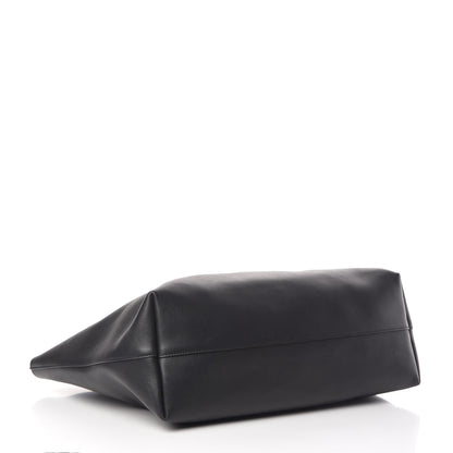 Tom Ford Calfskin Perforated Logo Tote Black 5 of 13