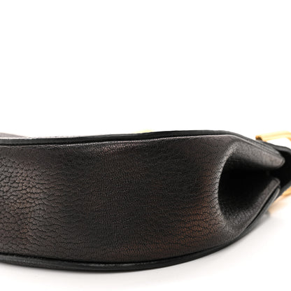 Chloe Grained Lambskin Mini Drew Shoulder Bag Black 9 of 9