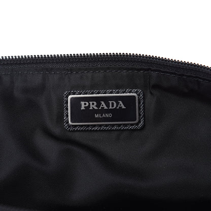 Prada Tessuto Nylon Saffiano Belt Bag Black 6 of 9