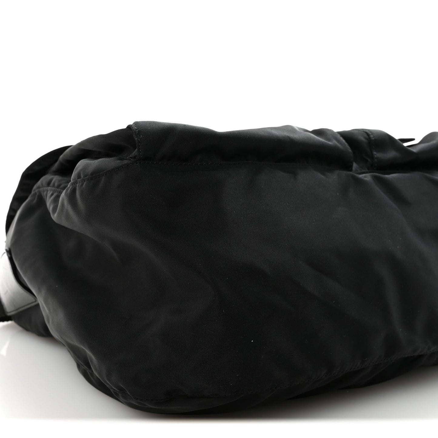 Nylon Vela Sport Messenger Bag Black