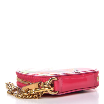 Louis Vuitton Vernis Roses Chapeau Coin Purse Rose Pop 4 of 8