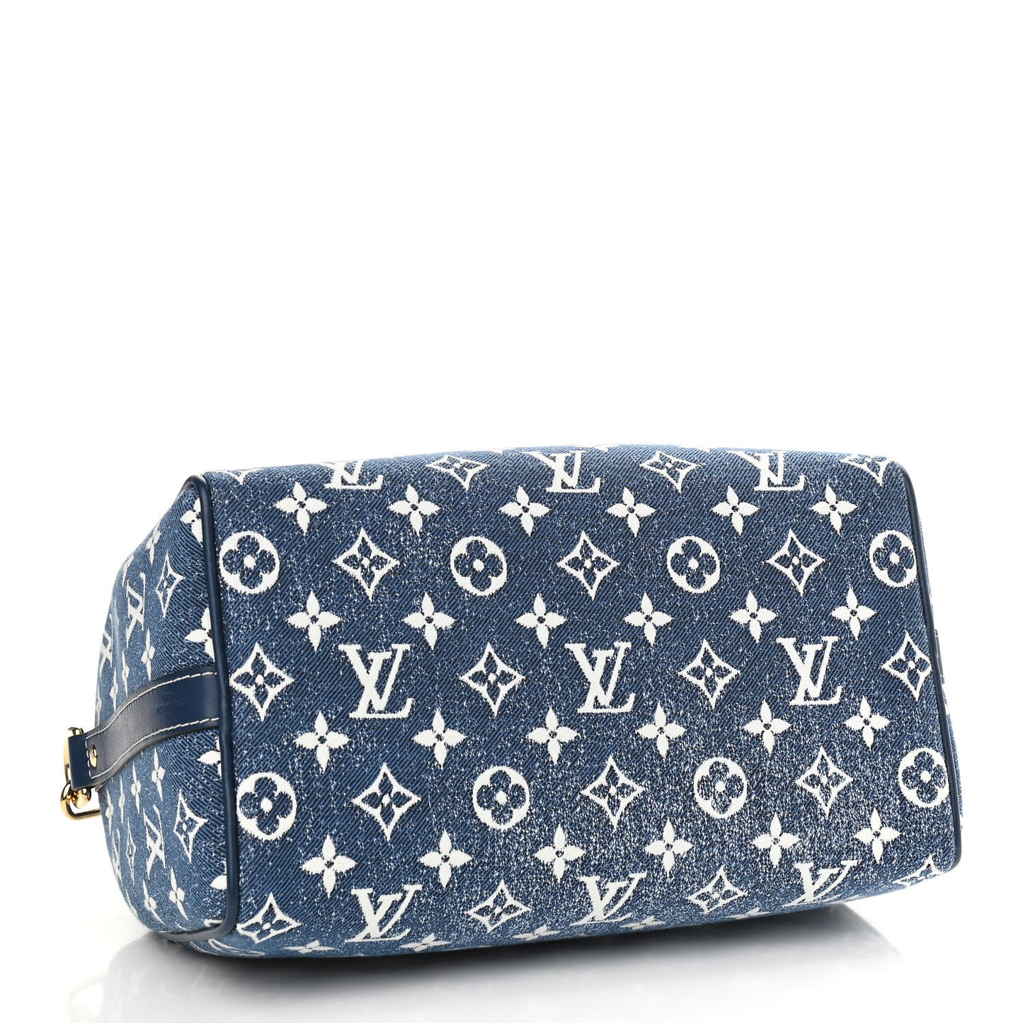Monogram Jacquard Denim Speedy Bandouliere 25 Bleu