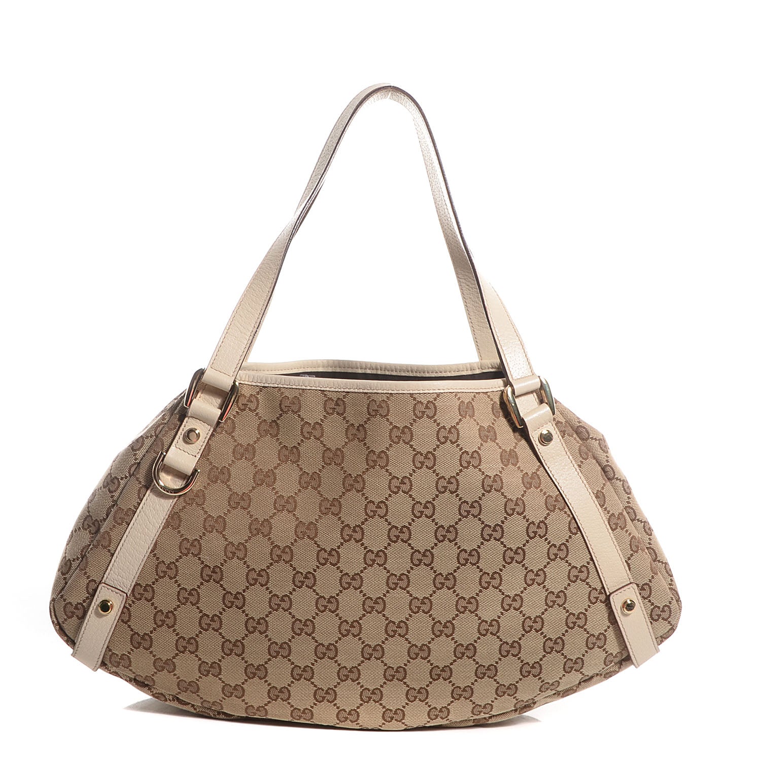 Gucci Monogram Medium Abbey Shoulder Bag Off White 1 of 7