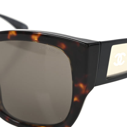 Chanel Acetate Butterfly Signature CC Sunglasses 5429-A Black 7 of 7