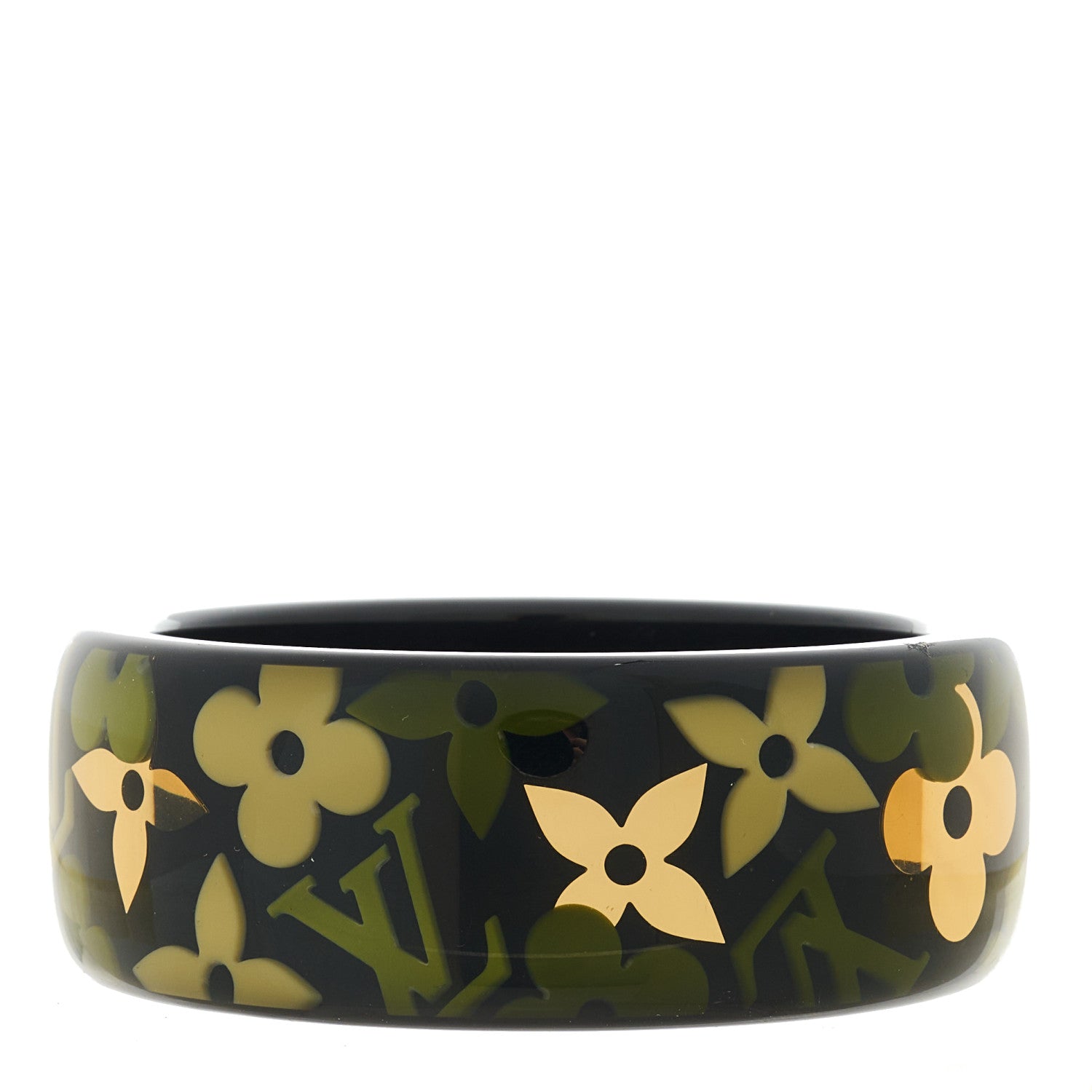 Louis Vuitton Resin Monogram Farandole Bracelet Green 3 of 3