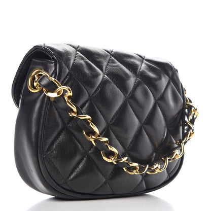 Chanel Lambskin Quilted Extra Mini Flap Black 3 of 8