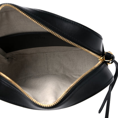 Gucci Calfskin GG Matelasse Shoulder Bag Black Natural 5 of 10
