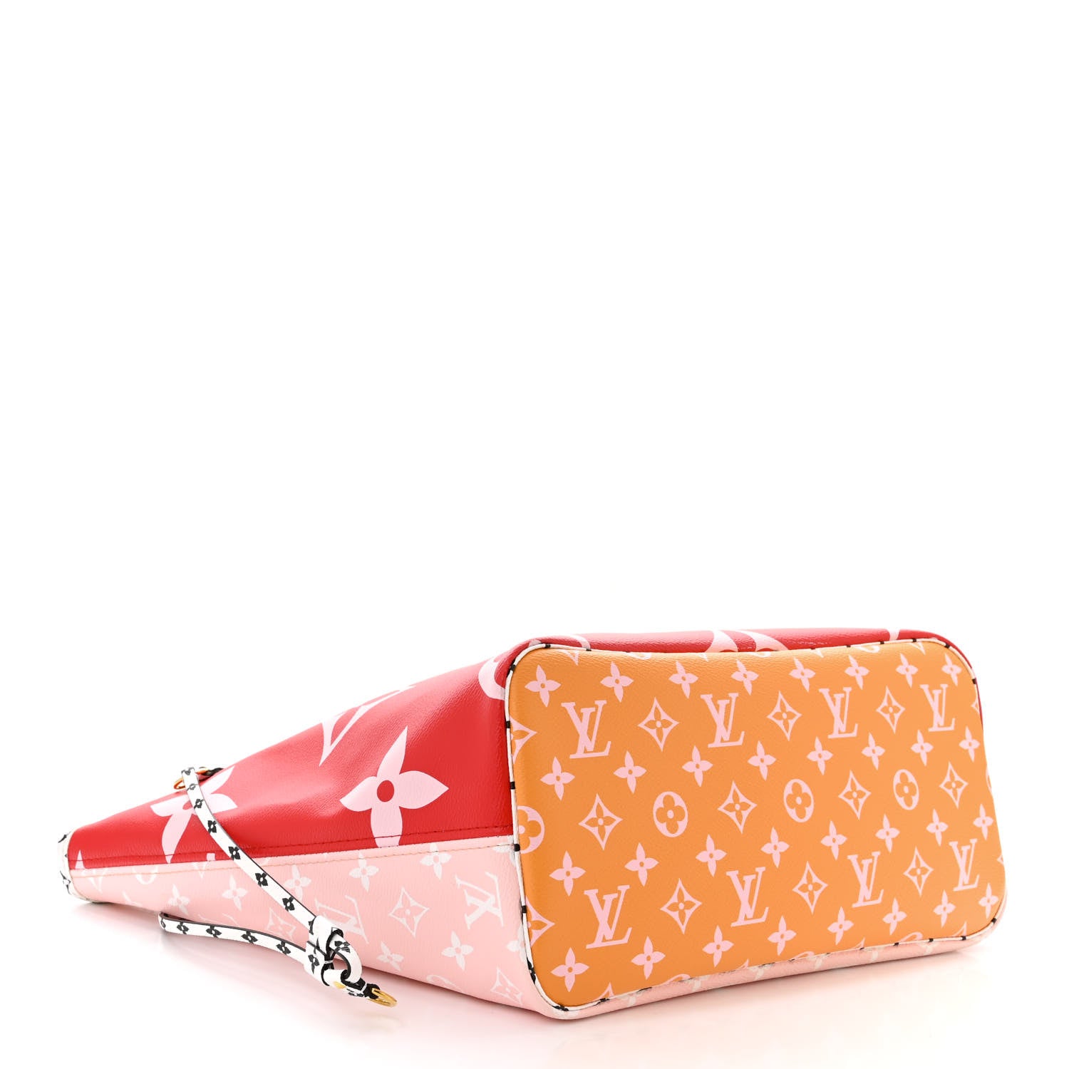 Louis Vuitton Monogram Giant Neverfull MM Rouge 5 of 15