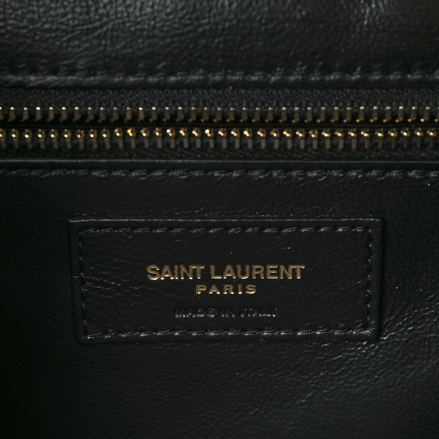 Vintage Lambskin Gaby Chain Bag Black