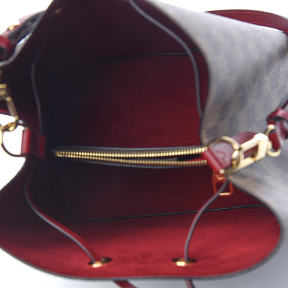 Louis Vuitton Damier Ebene Neonoe MM Cherry Berry 6 of 11