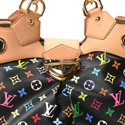 Louis Vuitton Monogram Multicolor Ursula Black 7 of 9