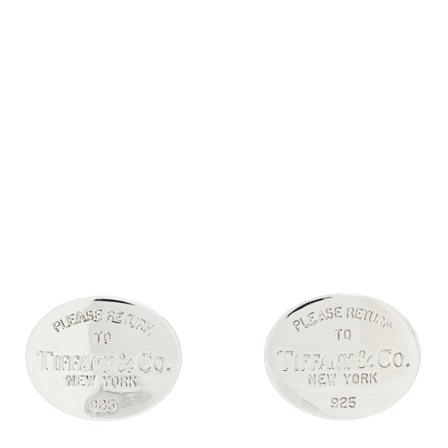 Sterling Silver Return To Tiffany Cufflinks