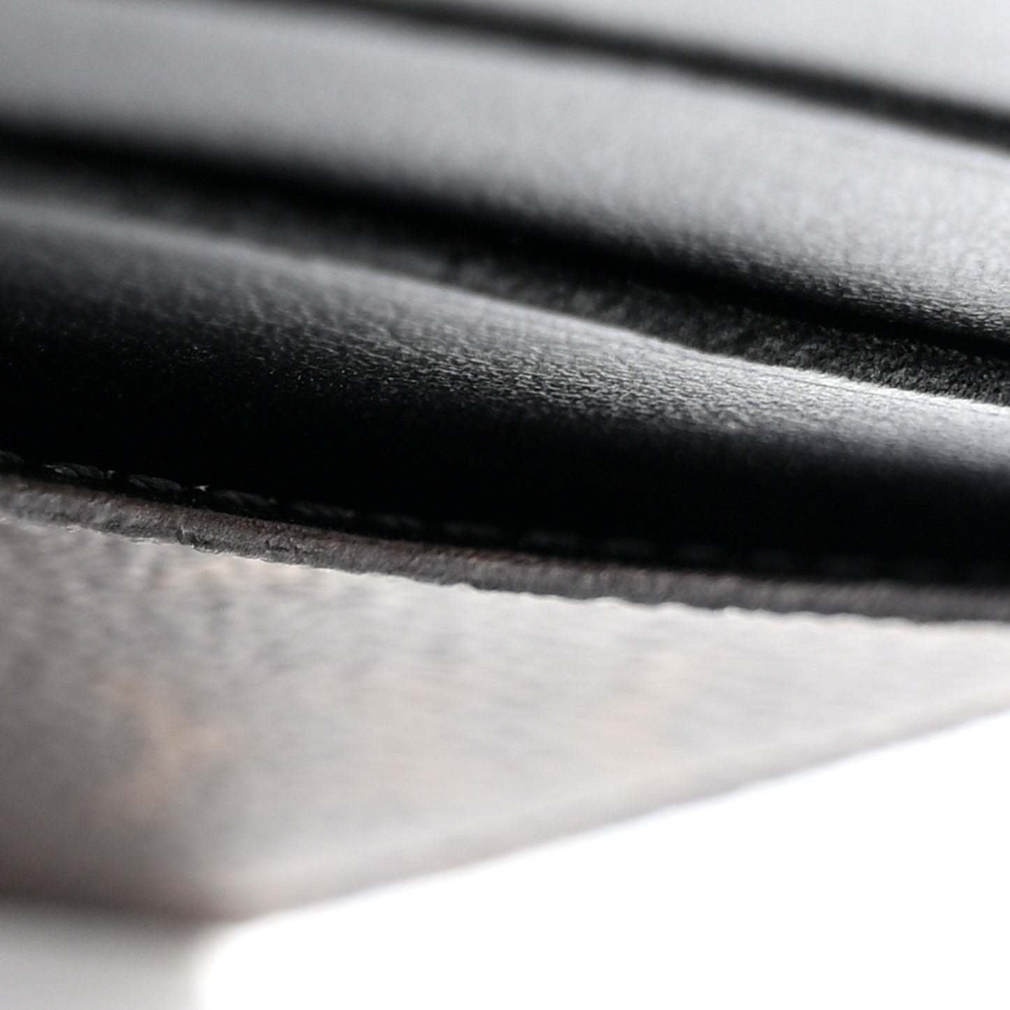 Monogram Slim Purse Black